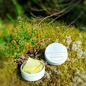 Andy Qi Awakening mini oil napkin with hemp seed oil and essential oils