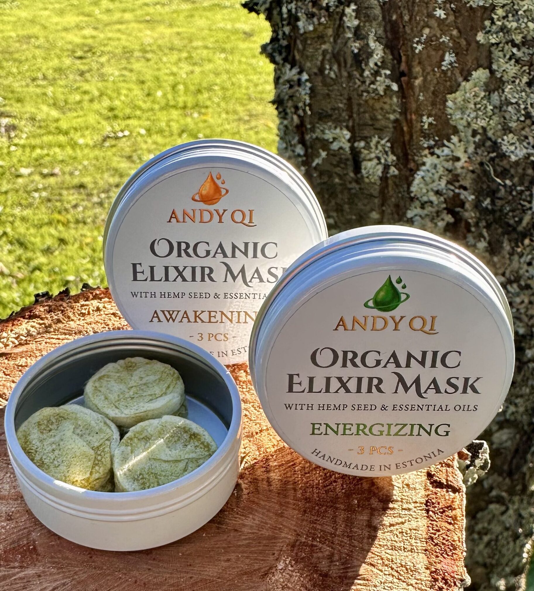 Andy Qi travel masks Travel and hiking skincare by Andy Qi