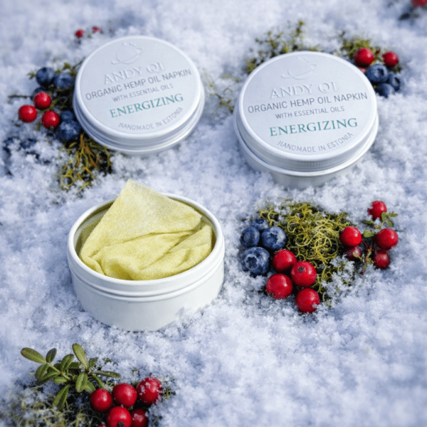 Moisturising Travel Wipe 1 pc - ENERGIZING