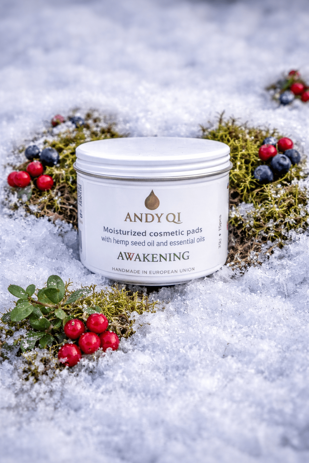 Travel cosmetics pads